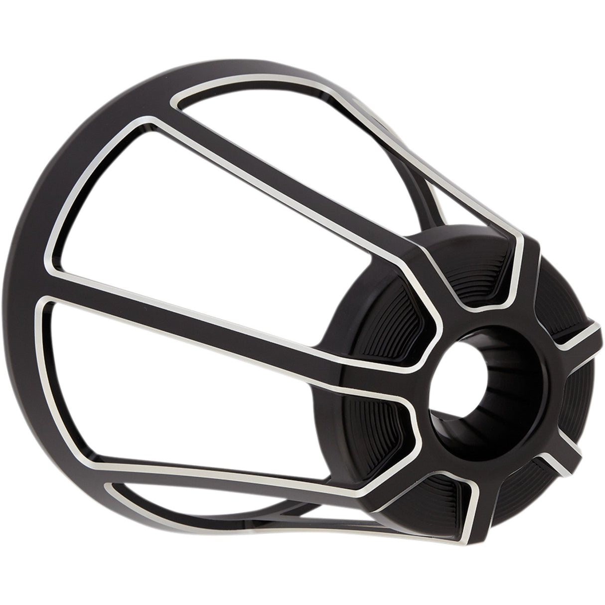 ARLEN NESS 1014-0252 81-104 Monster Sucker Air Cleaner Cover - Beveled - Black