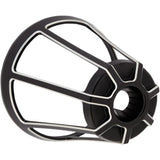 ARLEN NESS 1014-0252 81-104 Monster Sucker Air Cleaner Cover - Beveled - Black