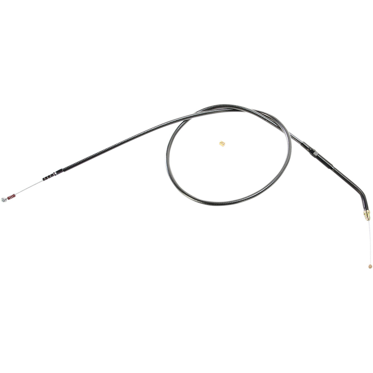 Magnum Shielding Black Pearl™ Braided Throttle Idle Cable — Idle 34" - 44364 For Harley Sportster 2007-2021