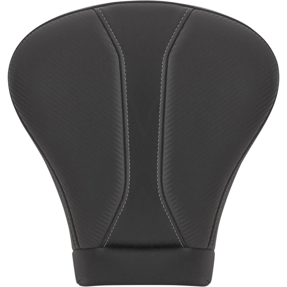 Saddlemen Dominator Pillion Pad Extended Reach Touring Black With Gray Stitching - 808-07B-0142EXT For Harley Touring 2008-2026