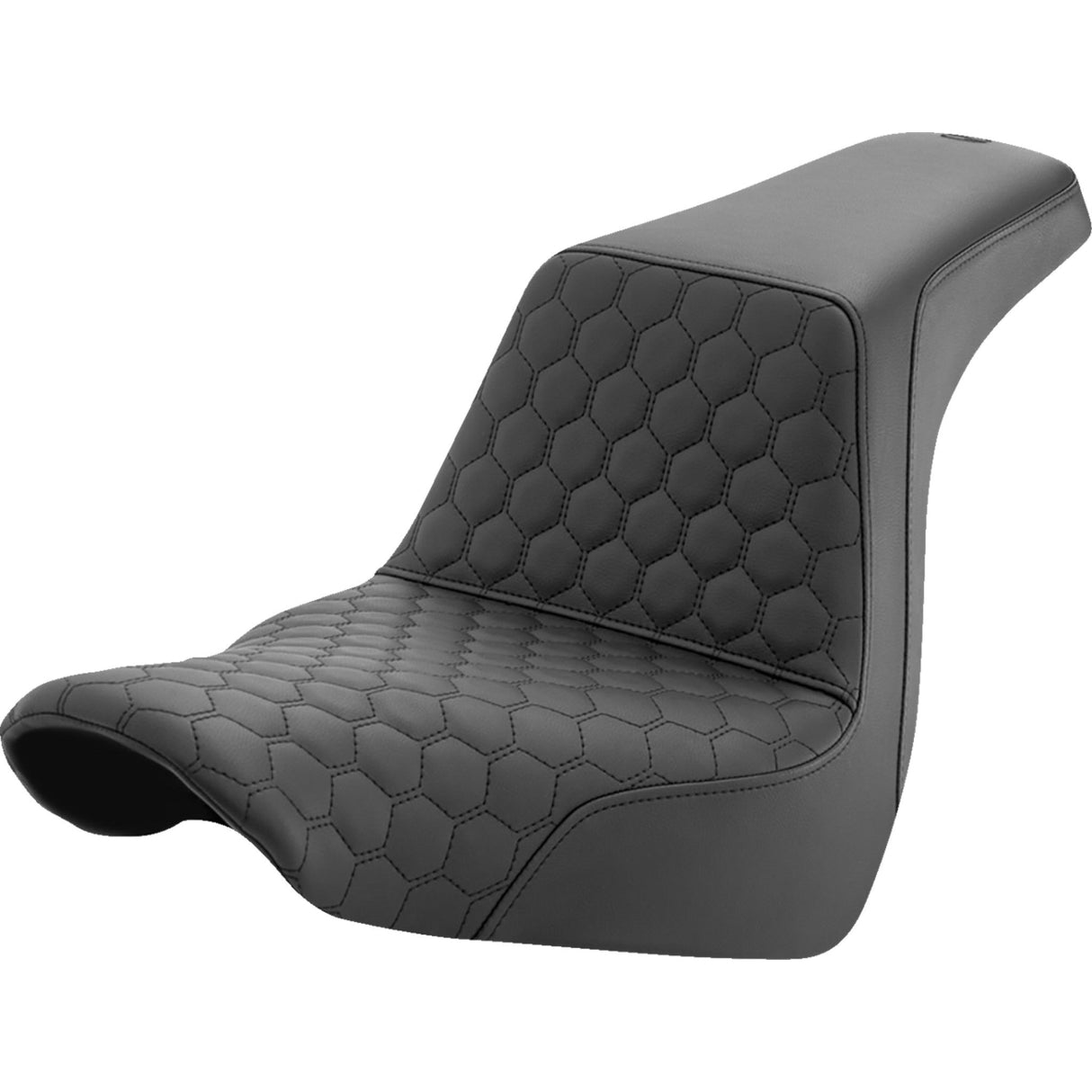Saddlemen Honeycomb Step-Up Seat Honeycomb FL FX - 818-29-177 For Harley Softail 2018-2026