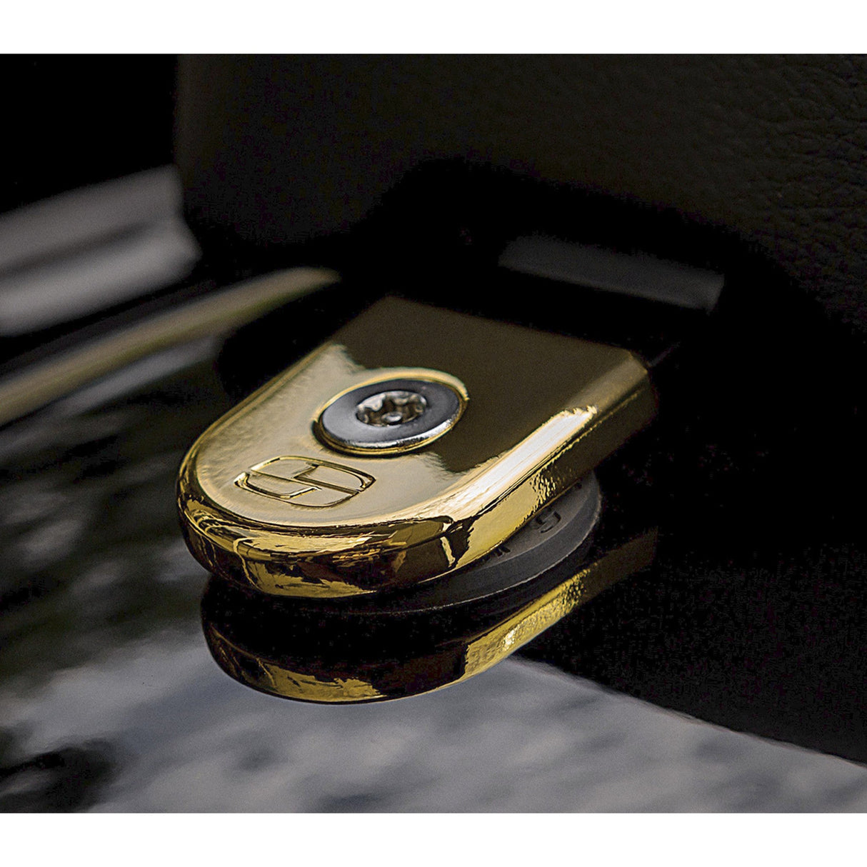 SADDLEMEN 0820-0163 8911GO Security Seat Screw golden