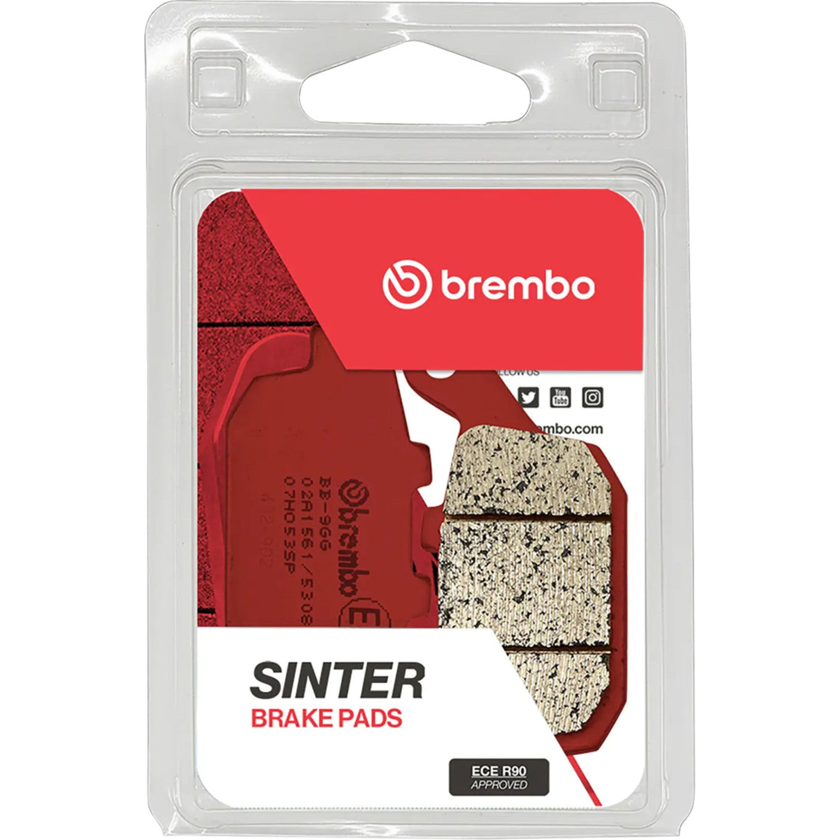 BREMBO 1721-3910 07HO53SP PRIME Sinter SP Brake Pads