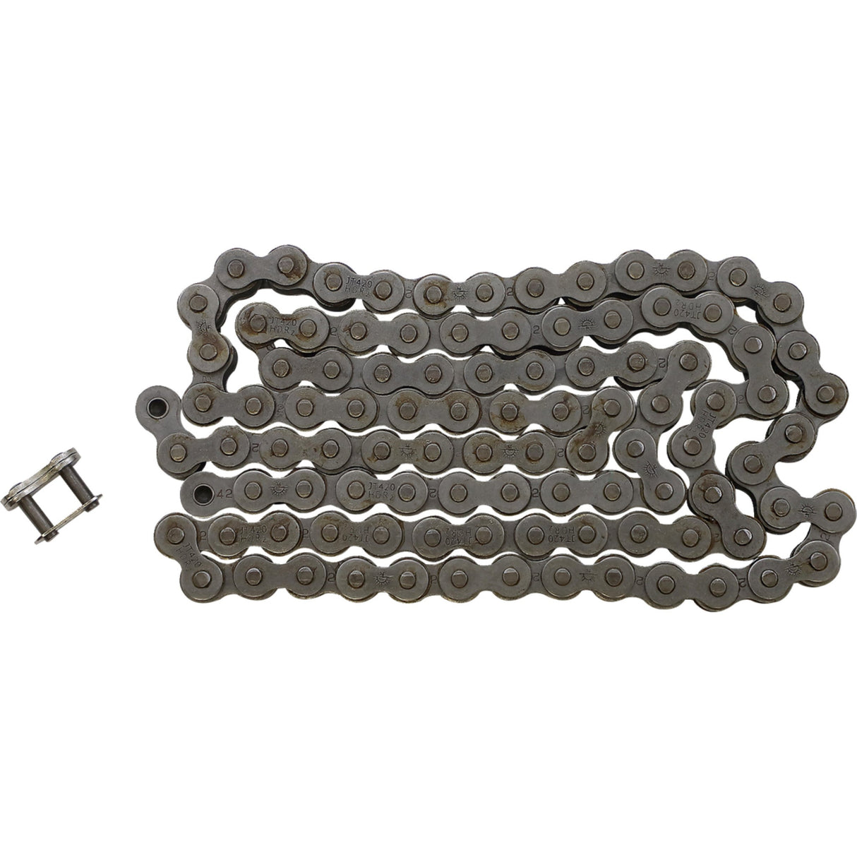 JT CHAINS 1220-0113 JTC420HDR100SL 420 HDR Heavy Duty Drive Chain 420 HDR - Heavy Duty Drive Chain - Steel - 100 Links