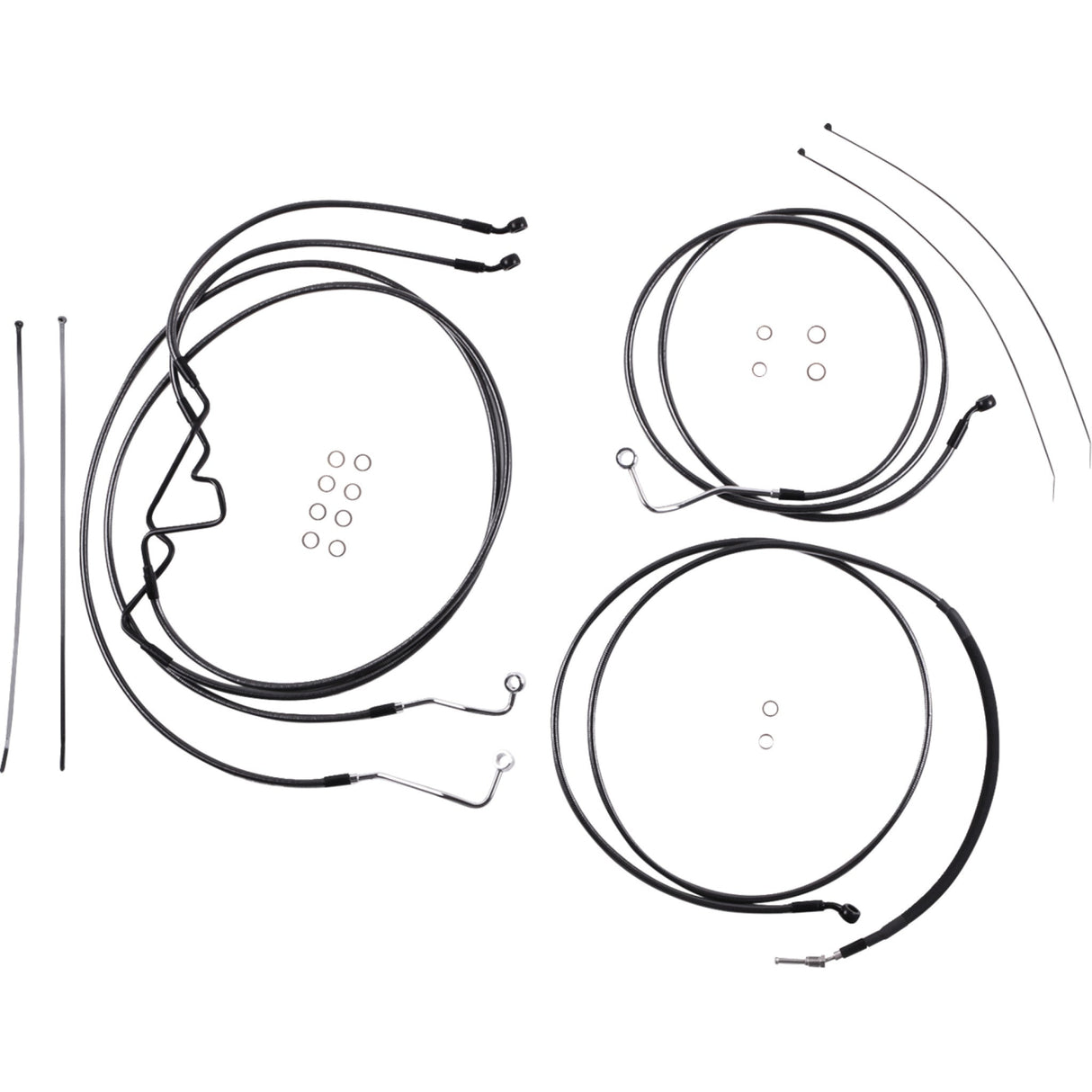 Magnum Shielding Cable Kit - 487925 For Harley Road King 2017-2020