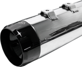 4-1/2" MK45 Performance Mufflers - Chrome with Black Thruster - 1801-0847