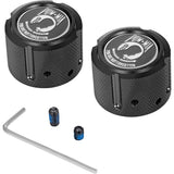 Figurati Designs Axle Nut Cover - FD50-FAC-BK For Harley Touring 2002-2022