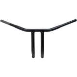 DRAG SPECIALTIES 0601-4289 1-1/4" Buffalo T-Bar inverted - tbw - black