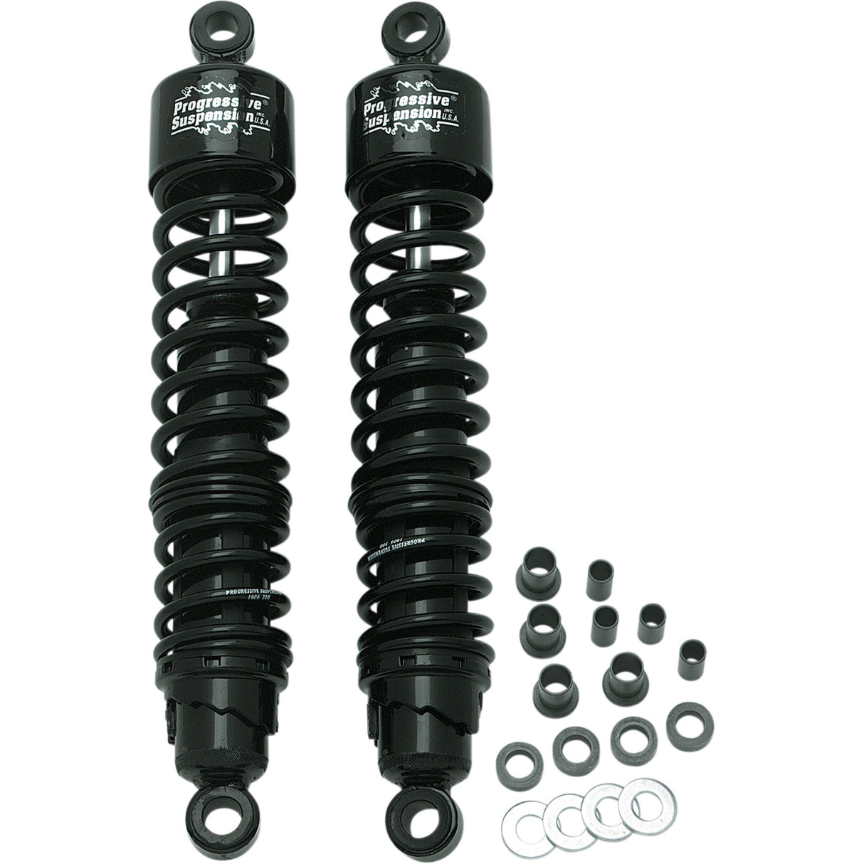 PROGRESSIVE SUSPENSION DS310063 413-4039B 413 Series Shocks - Black - Standard - 15"