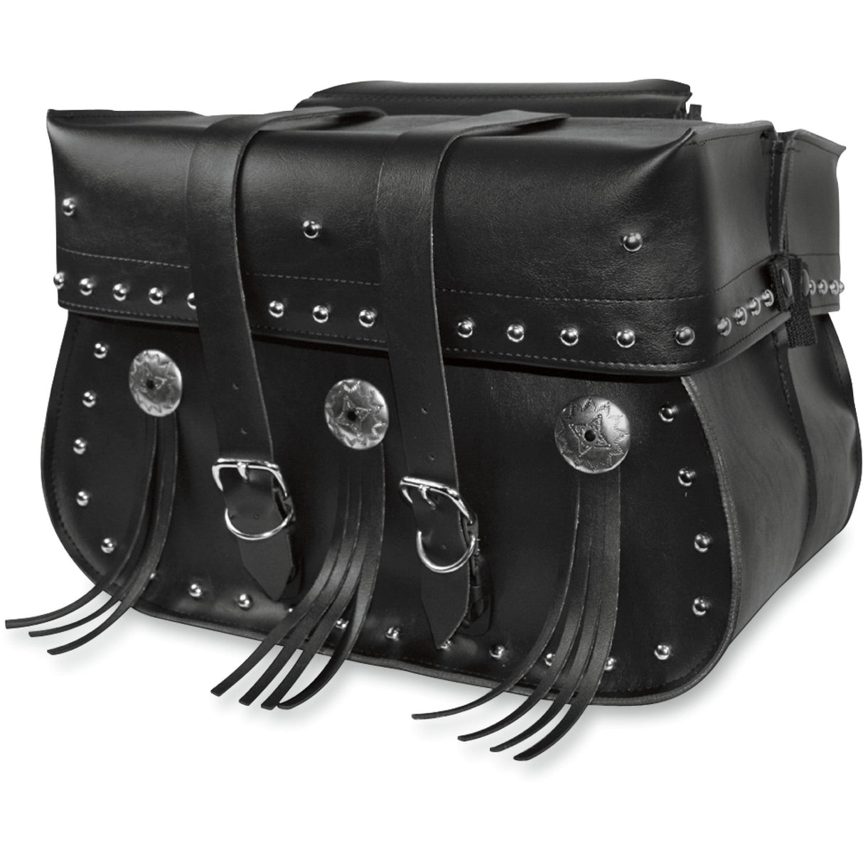 WILLIE & MAX LUGGAGE 3501-0137 58380-00 American Classic Saddlebags American Classic Saddlebag - Adjustable - Black