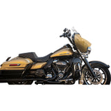 Klock Werks Flare® Windshield 6-1/2" Clear - KWW-01-0702 For Harley Touring 2014-2025