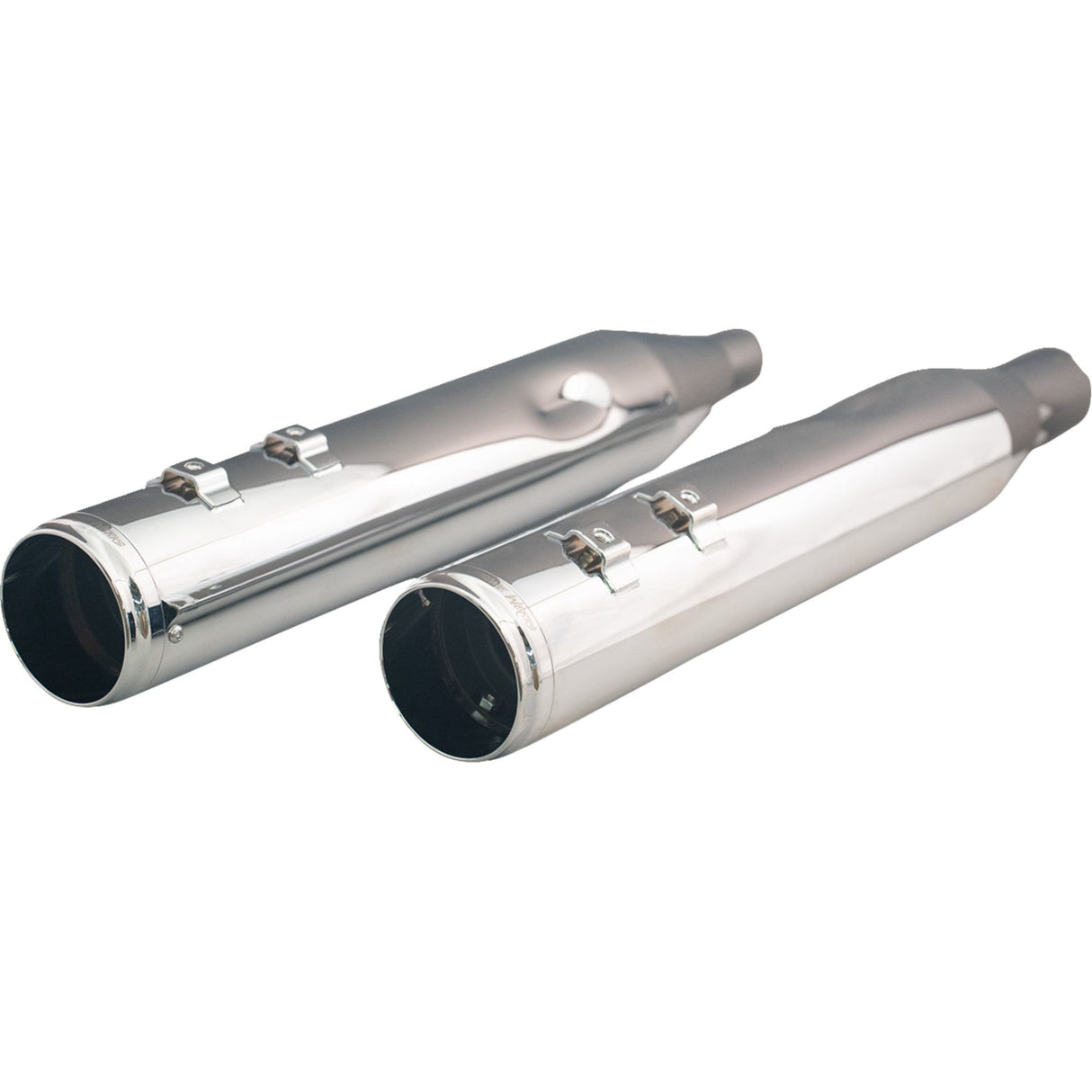 Khrome Werks 4-1/2" HP-Plus® Slip-On Mufflers With Race Tip Chrome M8 - 202935 For Harley Touring 2017-2026