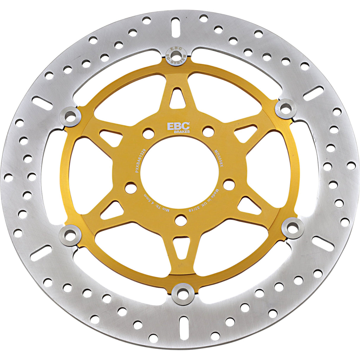 EBC 1710-0478 MD3058X MD Series Pro-Lite Contour X Brake Rotor Brake Rotor - Suzuki