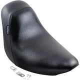 LePera Bare Bones Solo Seat Smooth Black - LGK-007 For Harley Softail 2006-2017