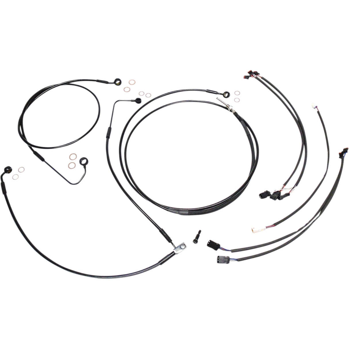 Magnum Shielding Cable Kit - 486821 For Harley Softail Slim 2016