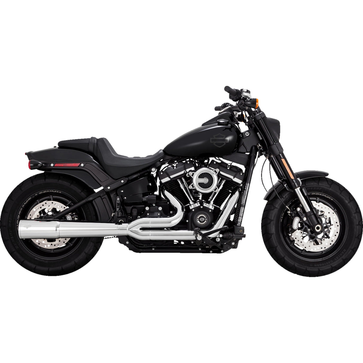 VANCE & HINES 1800-2575 17387 Pro Pipe 2-into-1 Exhaust System - Chrome