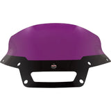 Klock Werks Kolor Flare® Windshield 6" Purple - KWW-02-0627 For Harley Softail Low Rider 2022-2025