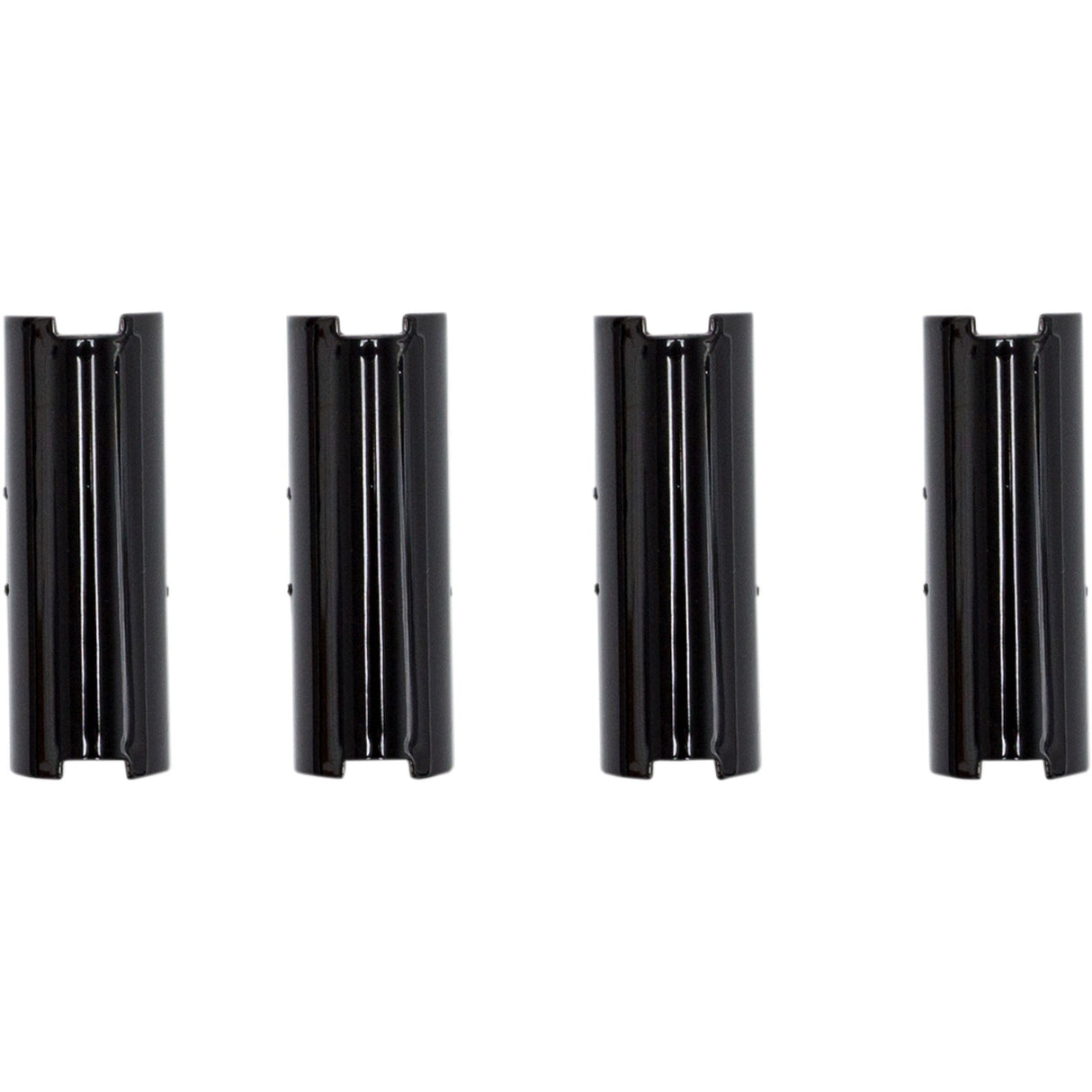 S&S Cycle Pushrod Cover Keeper Set Gloss Black 2.500" Twin Cam - 930-0142 For Harley Motorcycles 1999-2017