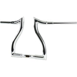 LA CHOPPERS 0601-5356 LA-7316-12 Hammerhead Handlebar - 12" - Chrome