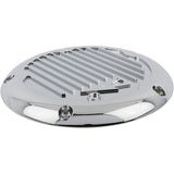 Thrashin Supply CO. Derby Cover Finned Chrome 5 Hole - TSC-3017-3 For Harley Touring 2015-2025
