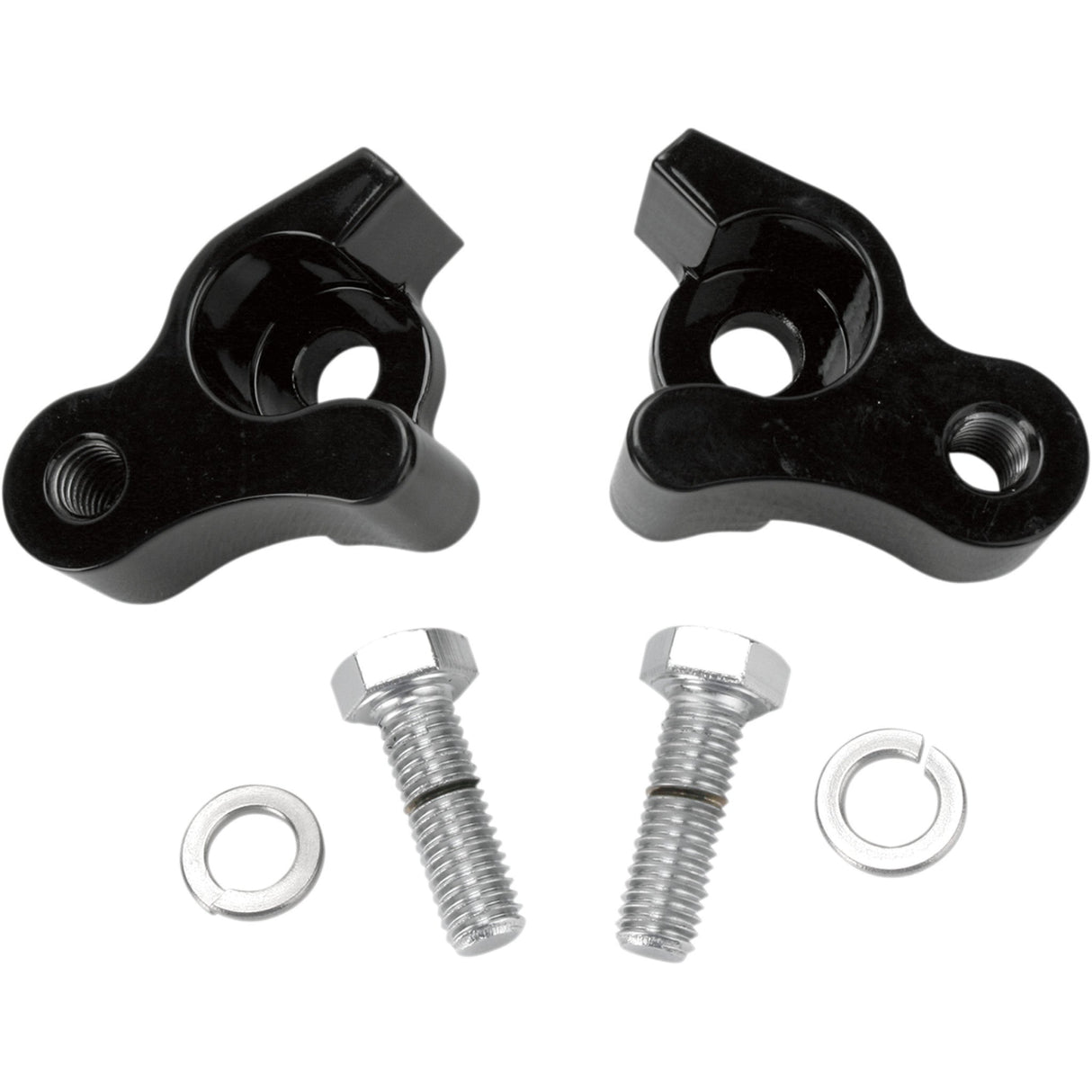 Burly Brand Rear Lowering Kit Rear Lowers 1" Black - B28-42008 For Harley Touring 2009-2016