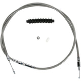 DRAG SPECIALTIES 0652-1456 High-Efficiency Braided Stainless Steel Clutch Cable