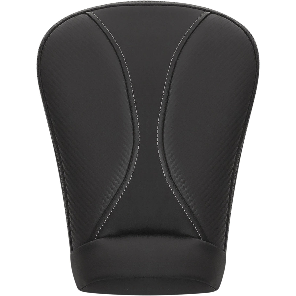 Saddlemen Dominator Pillion Pad Extended Reach Black With Gray Stitching - 808-07B-0162EXT For Harley Touring 2008-2026