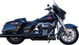 2-into-1 Sidewinder Exhaust System - 50-State - Black - M8 Touring - 1800-2732
