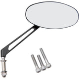 Drag Specialties Stealth I Mirror Side View Oval Black For Harley Motorcycles 2022-2026