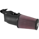 K & N Aircharger® Intake System With Mandrel-Bent Aluminum Intake Tube Kit Black - 57-1138 For Harley Motorcycles 2017-2021