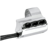 PERFORMANCE MACHINE (PM) 0616-0096 0062-2032-CH Contour Billet Handlebar Switch right side - three button - chrome