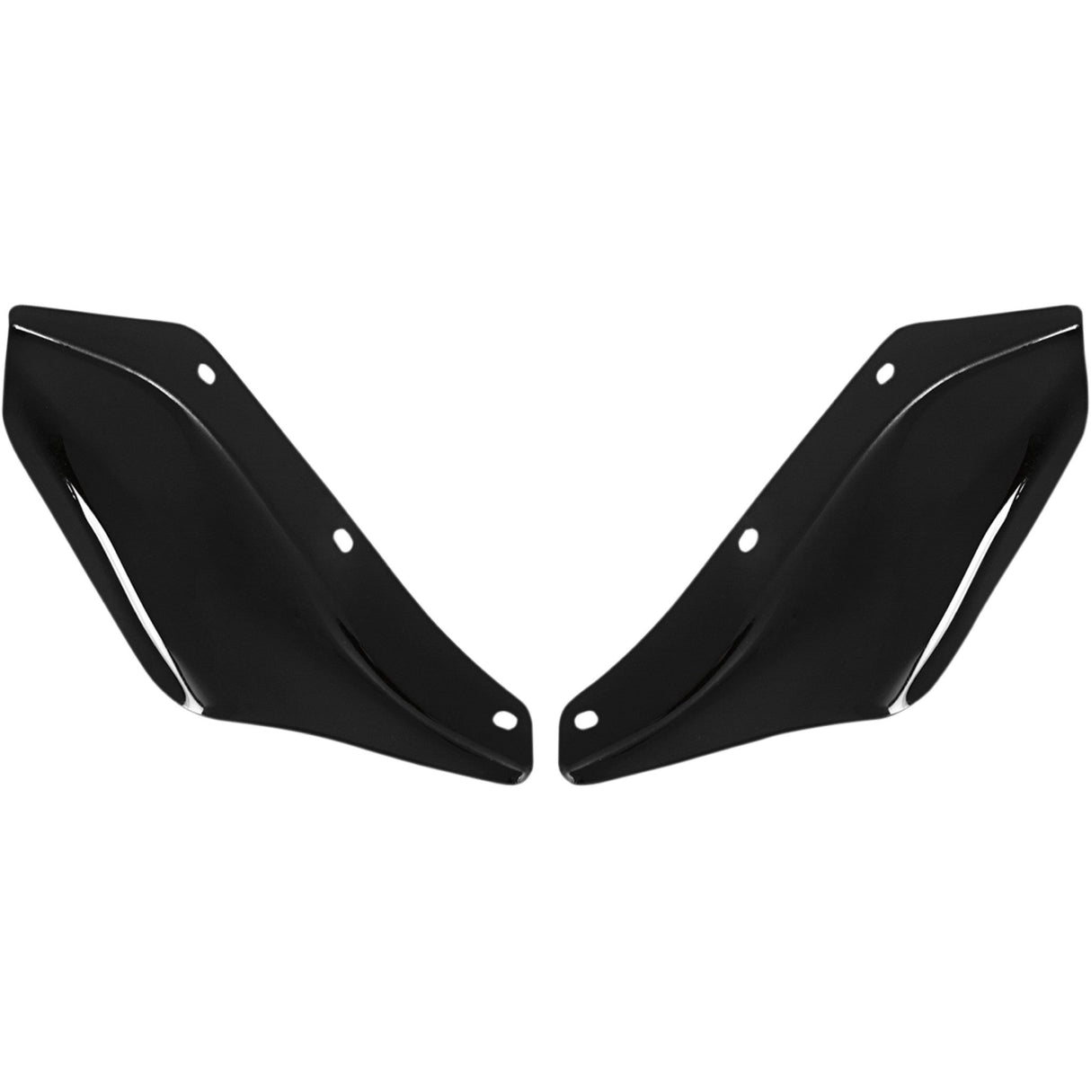 MEMPHIS SHADES 2350-0190 MEM7201 Side Deflectors Deflector - Black - FLH