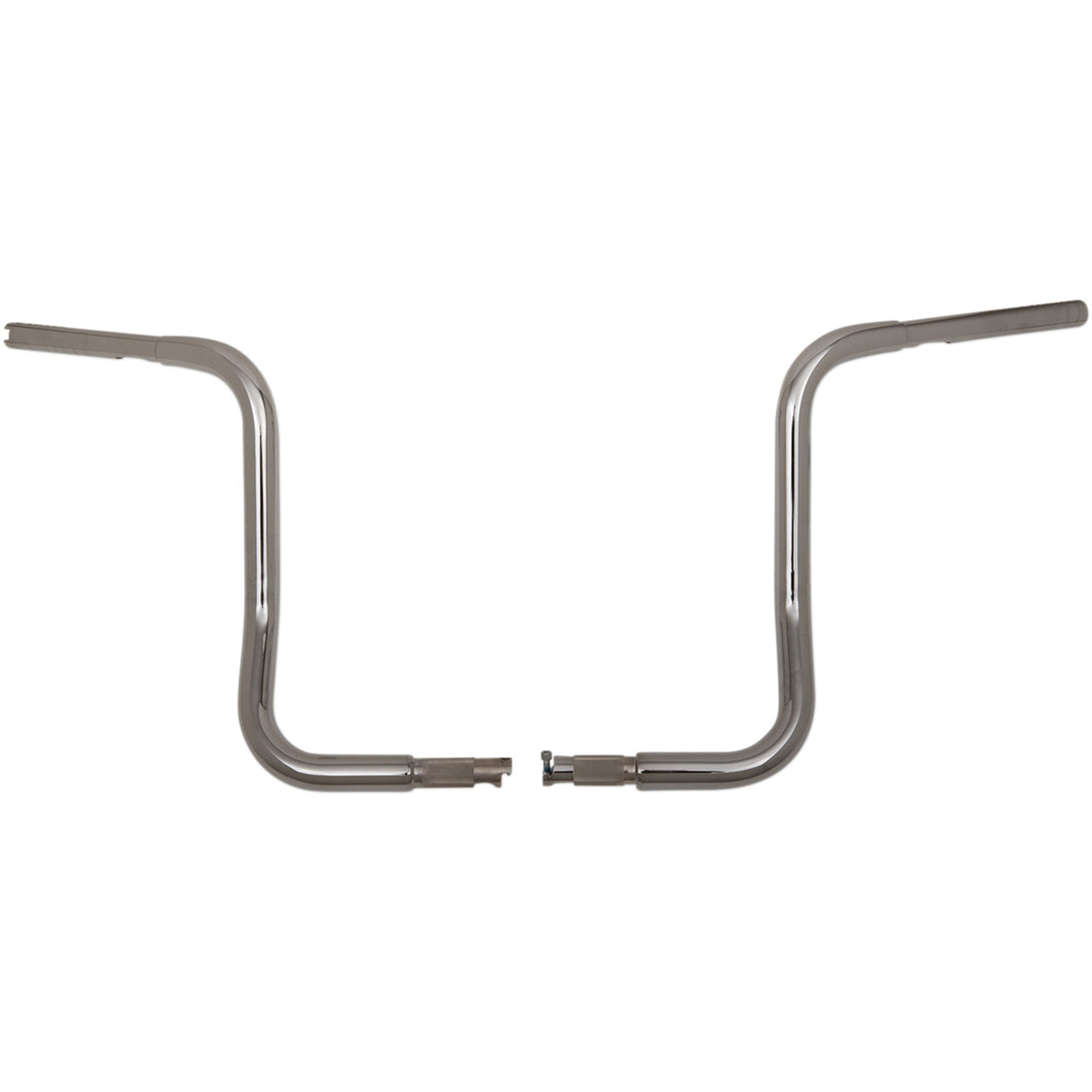 FAT Baggers INC. 1-1/4" EZ Install Round Top Handlebar 14" Chrome - 903014 For Harley Touring 1986-2022