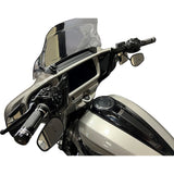 FAT Baggers INC. 1-1/4" EZ Install Pointed Top Handlebar 12" Black - 945012-B For Harley Street Glide 2023-2026