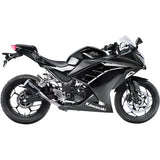 Leovince LV-10 Black Muffler - 15205BU Kawasaki Ninja 300 / Ninja 300R / 250 / 300 2013-2016