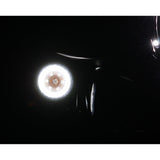 CUSTOM DYNAMICS 2020-1733 PB-UNV-FTS-AW-B ProBEAM® Universal LED Bullet Bezel Turn Signals ProBEAM® Universal Turn Signals - Gloss Black/Clear