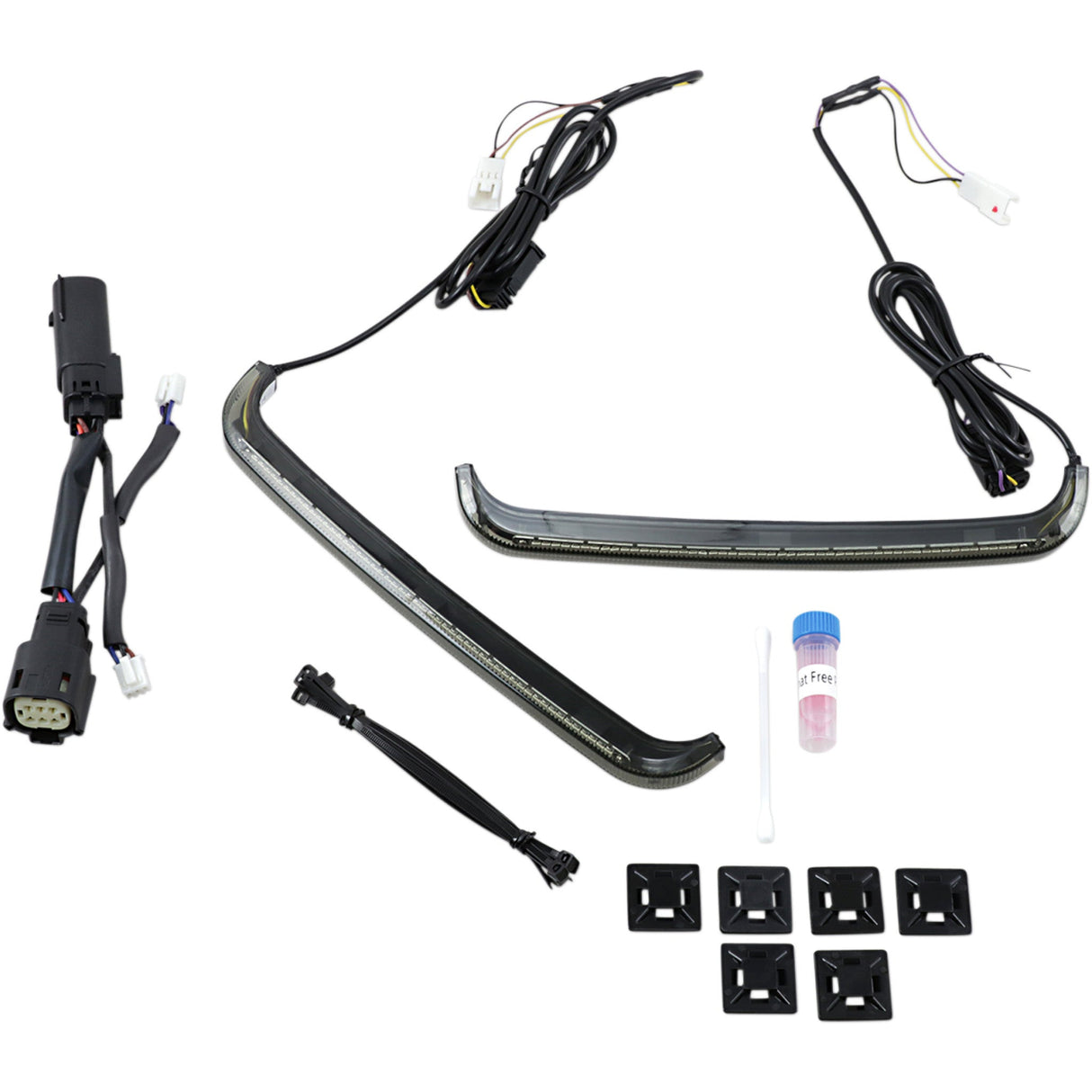 Custom Dynamics LED Low-Profile Bagz™ Accent Lights Smoke Lens - CD-LP-SS6-S For Harley Touring 2010-2013