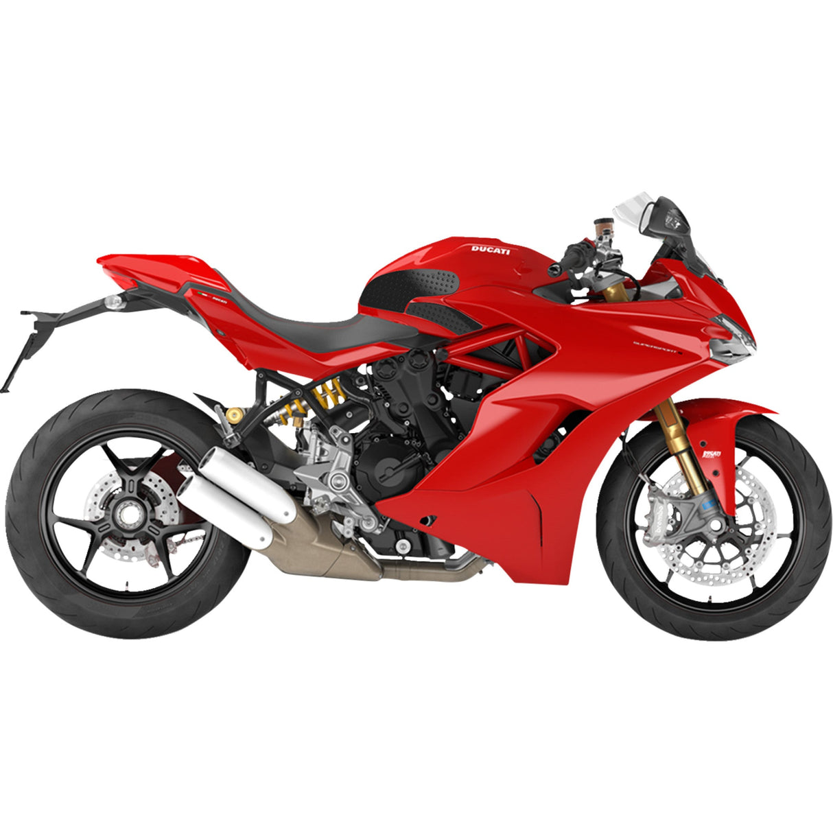 Stompgrip Sticker Kit - 55-10-0146B Ducati Super Sport / Supersport 950S / SuperSport 950 2017-2024