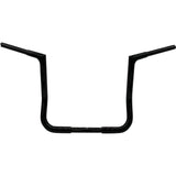 FAT BAGGERS INC. 0601-6338 745014-B 1-1/4" EZ Install Flat Top Handlebar - 14" - Black
