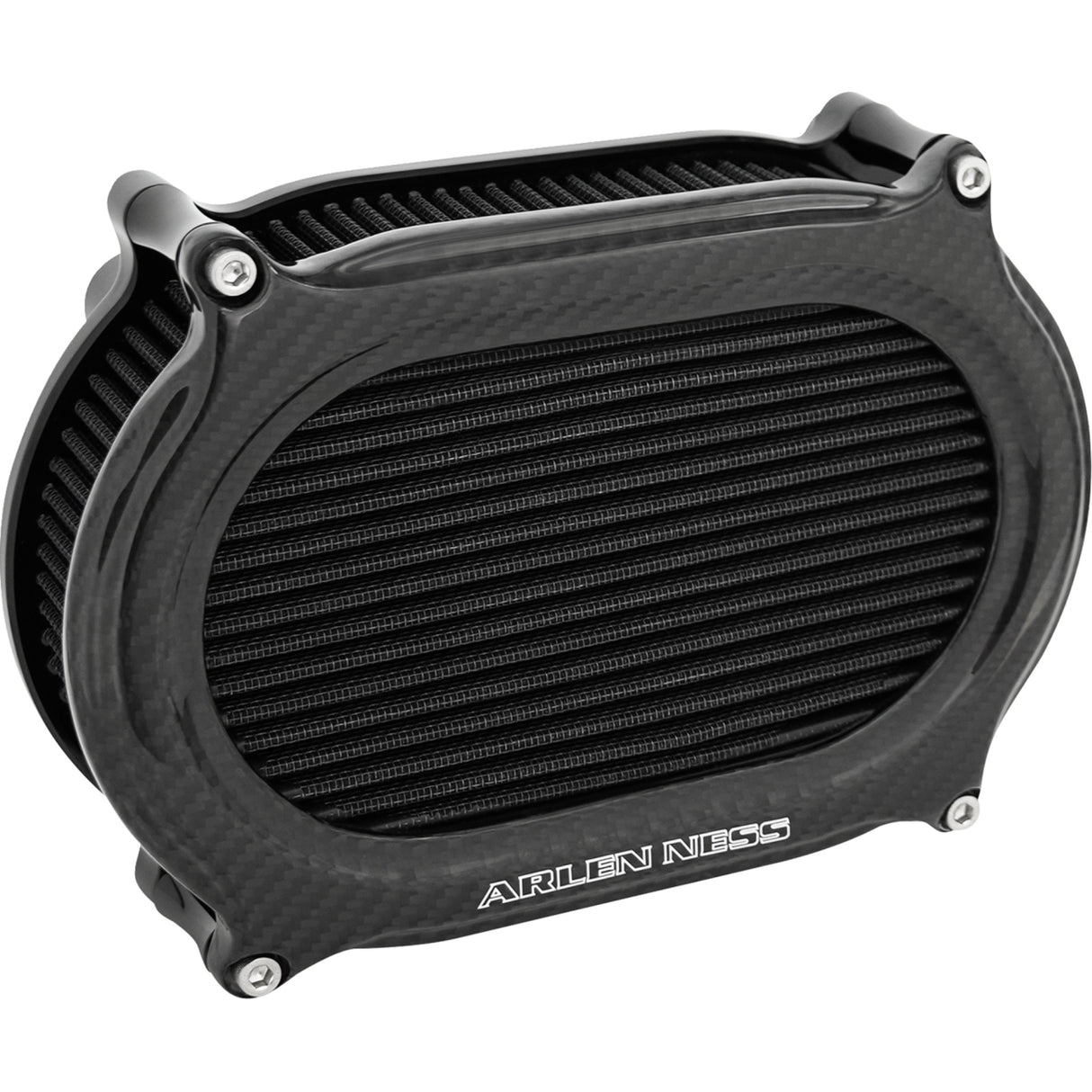Arlen Ness Oval Stage II Air Cleaner - 600-262 For Harley Motorcycles 2017-2024