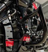 Siouxicide Choppers Chopped Engine Guard Villain Black For Harley Street Glide 2015-2023