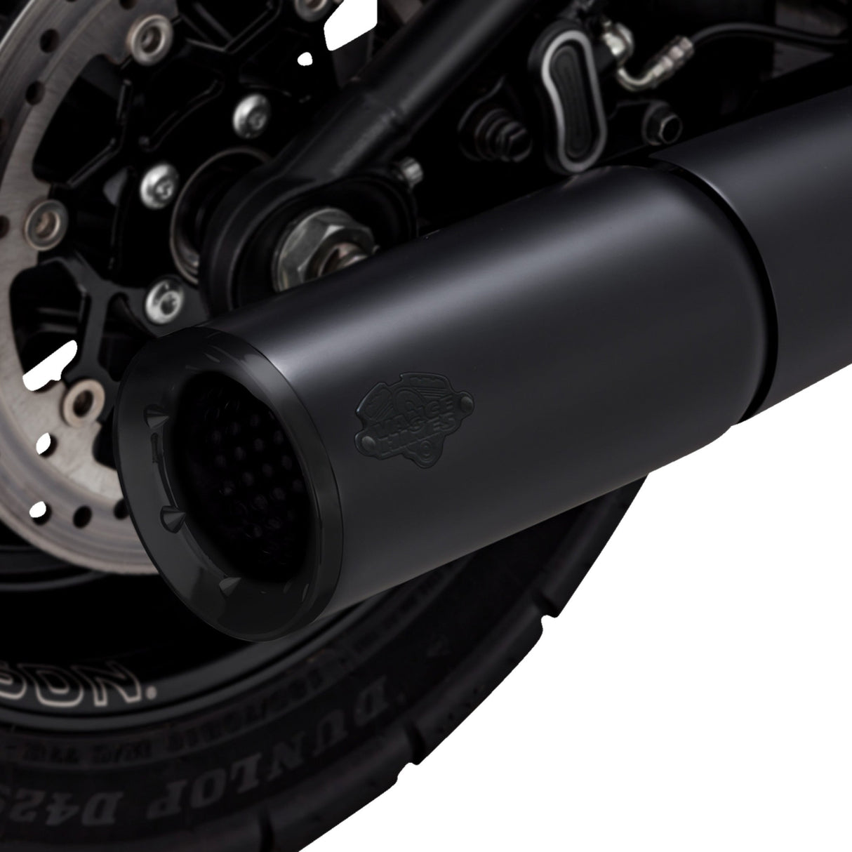 Vance & Hines Pro Pipe 2-Into-1 Exhaust System Black - 47387 For Harley Softail 2018-2024