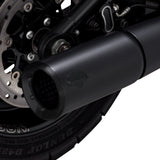 Vance & Hines Pro Pipe 2-Into-1 Exhaust System Black - 47387 For Harley Softail 2018-2024