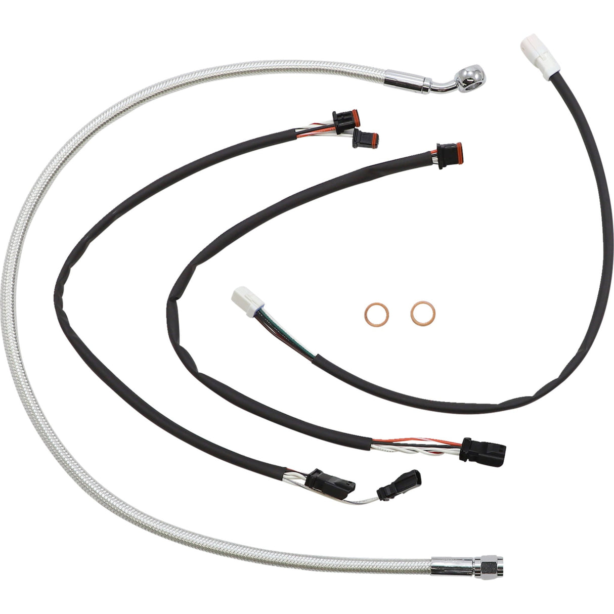 Magnum Shielding Cable Kit - 3871001 For Harley Road King 2021-2022
