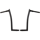 FAT Baggers INC. 1-1/4" EZ Install Pointed Top Handlebar 16" Black - 906016-B For Harley Road Glide 2015-2022