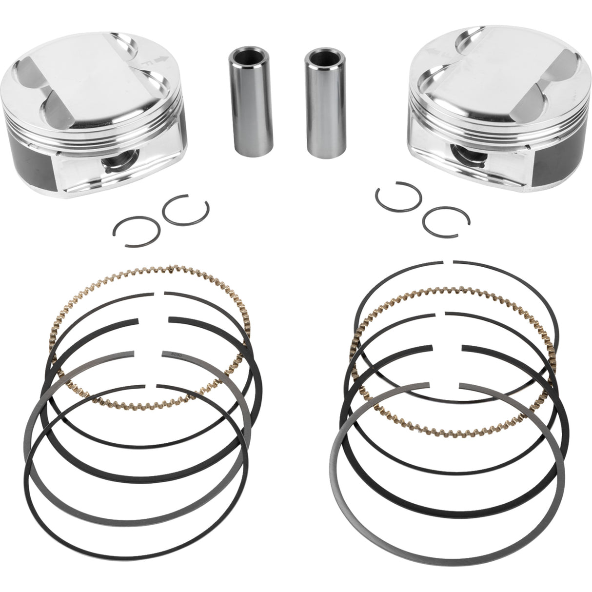 JE PISTONS 0910-7000 398755 Piston Kit 4.080" bore - 4.375" stroke - 12.0:1 cr - 114" m8