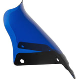 Klock Werks Kolor Flare® Windshield 8" Blue - KWW-02-0633 For Harley Softail Low Rider 2022-2025