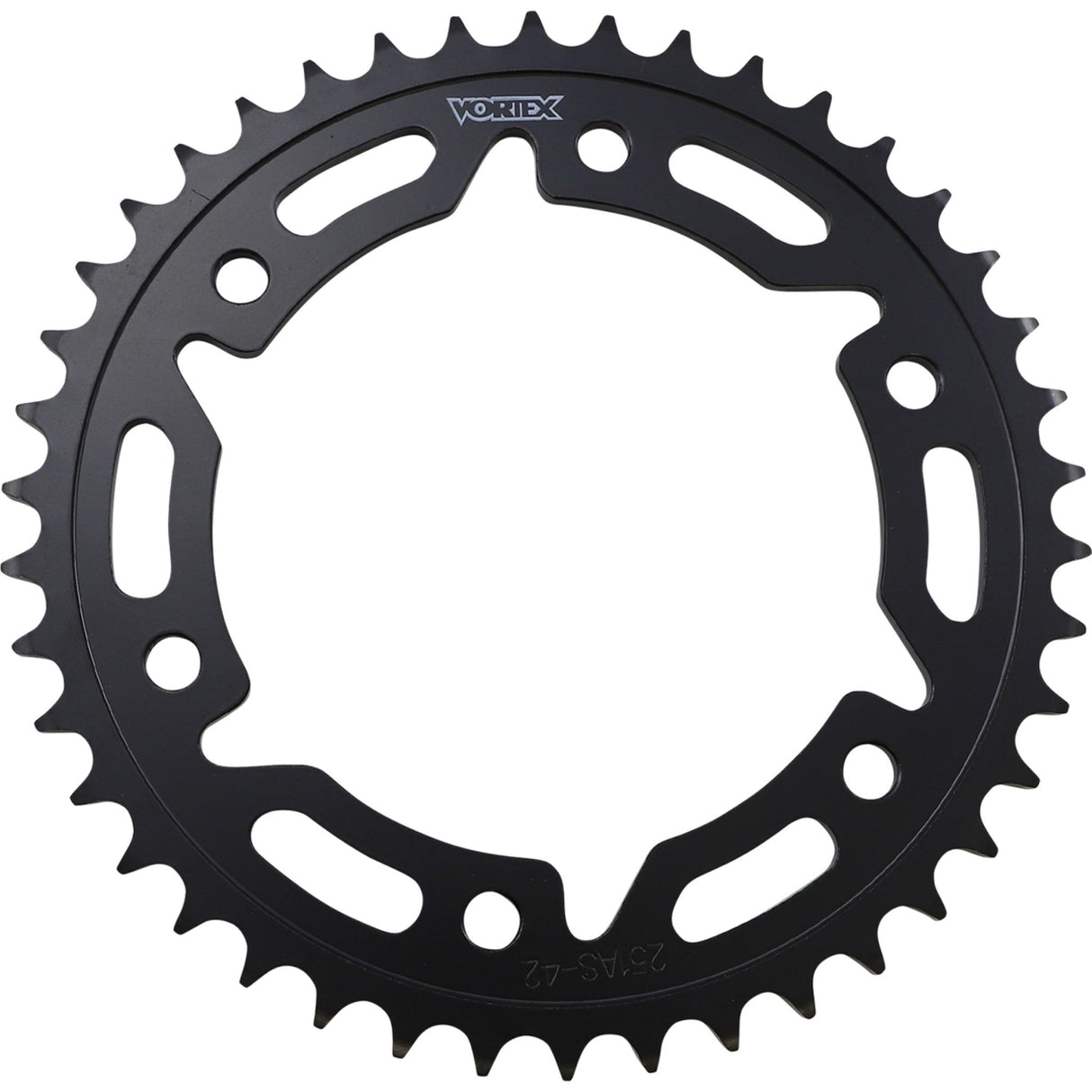 VORTEX 1210-0527 251AS-42 Steel Sprocket Steel Rear Sprocket - 42 Tooth - Honda