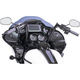 FAT Baggers INC. 1-1/4" EZ Install Pointed Top Handlebar 12" Black - 906012-B For Harley Road Glide 2015-2022
