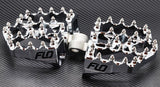 Flo Motorsports V4 Mini Floor Boards FOR Harley Davidson Dyna Custom Chopper Chrome - FPEG-800V4CR